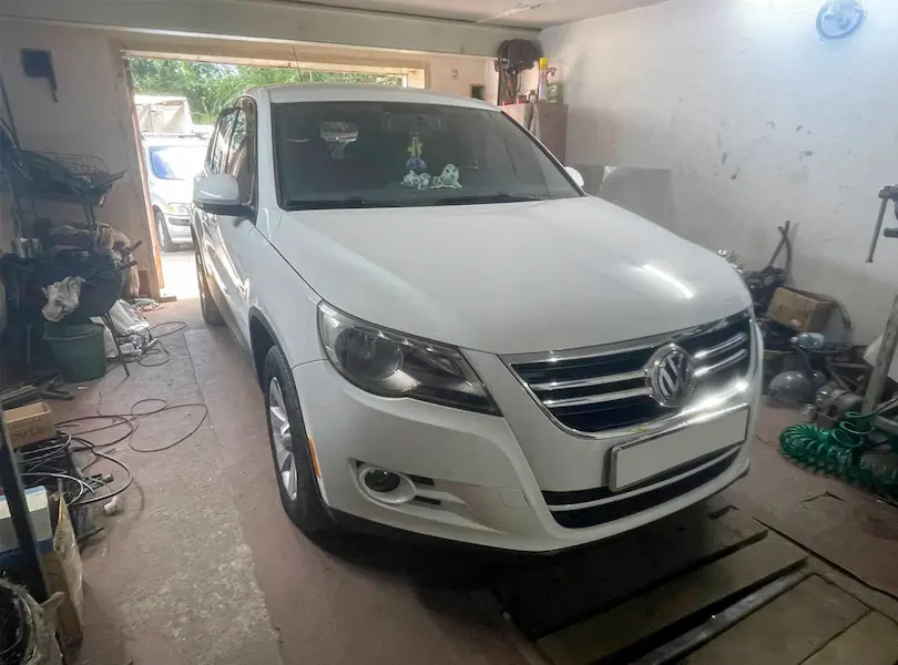 Встановлення ГБО на Volkswagen Tiguan у Запоріжжі загальний вигляд